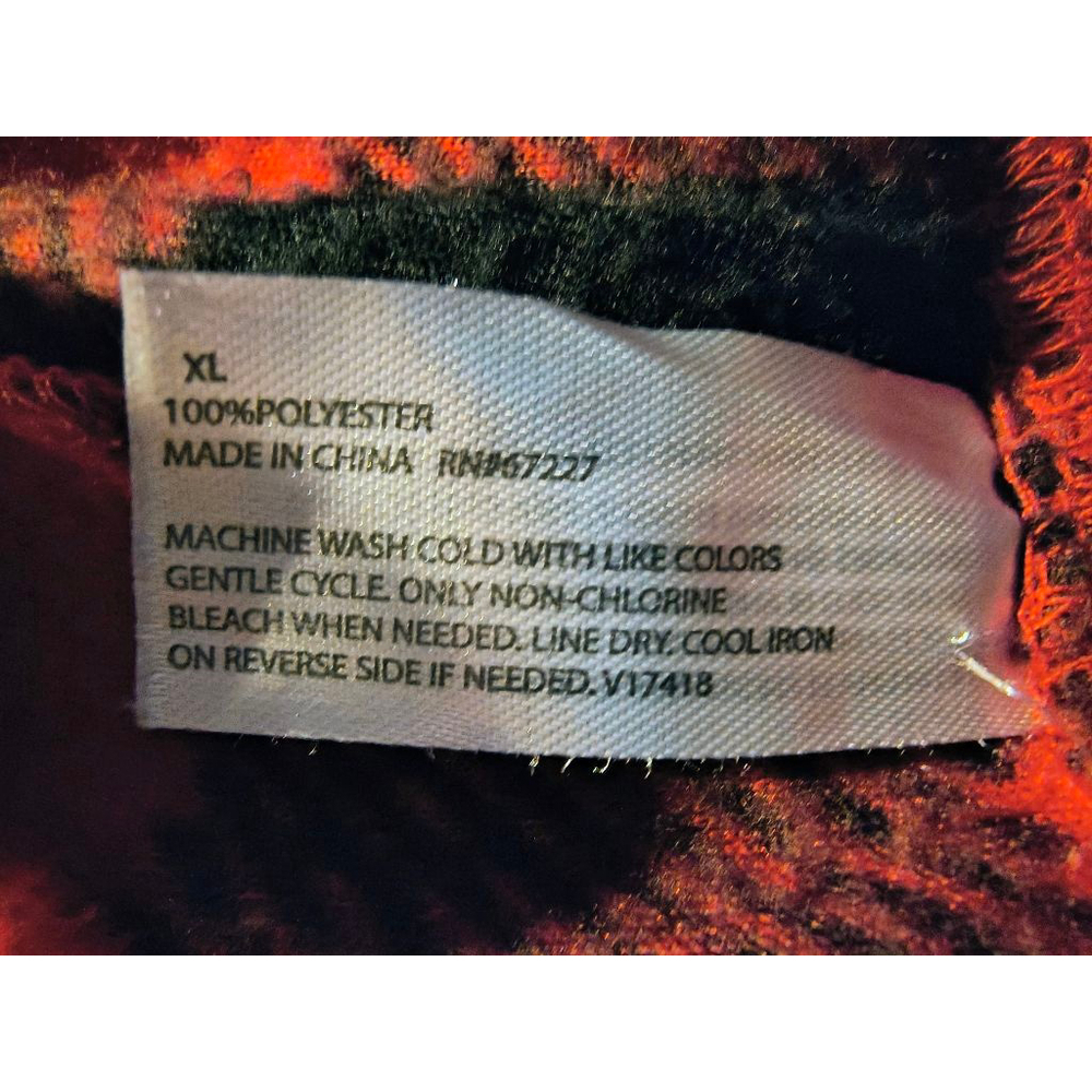 Red Plaid Pajamas Women's XL - Picture 6 of 6